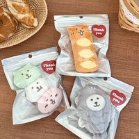Liontin Boneka Makanan Lucu 10cm, Kreatif, Super Lembut, Isi Kapas PP, Unisex, Gantungan Kunci Tas Bentuk Hati, Liontin Dekoratif