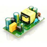 Controlador LED de 18W-50W, Circuito de Atenuación 100-260V, Certificado ROHS, Placa de Alimentación de Marco Abierto de 12V 2A CC para Luces Lineales, Sin Caja