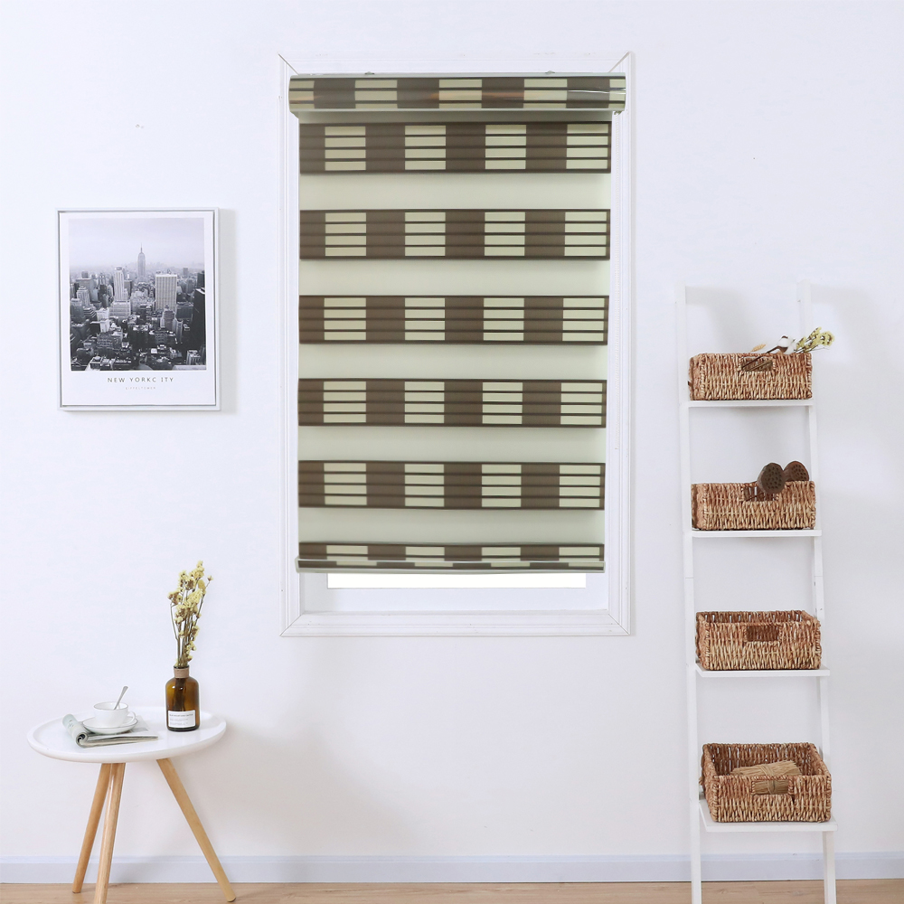 2022 Китай, пользовательский беспроводной домашний декор, полосатый тень и жалюзи на окно