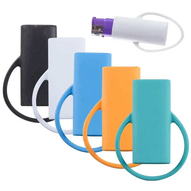 Customizable Reusable Silicone Lighter Case Sleeve Business Gift Suitable Protective Cover for Cigarettes