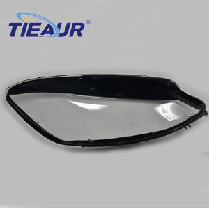 TIEAUR Accessoires Auto Très Vendus Cache-Phare Transparent à Bordure Noire Couleur Unie pour GOLF7.5 Année 2018-2020 - Product Image 6