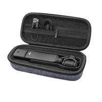 Étui de protection rigide pour Pocket 3 & OSMO Pocket 3, fermeture à glissière, matériau en nylon, portable, résistant à l'eau