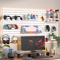 Panneau Pegboard mural Para Organisateur de panneaux Peg Board Wall Organizer Shelf