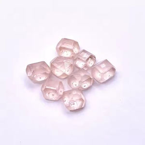 เพชรเม็ดหยาบสี lucine ขายส่ง HPHT CVD สีชมพูฟ้าเหลืองธรรมชาติ - Product Image 5