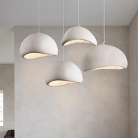 Luminaire suspendu japonais Wabi Sabi pour salle à manger, restaurant, lampe de plafond, îlot de cuisine, lampes suspendues modernes et créatives, lustres