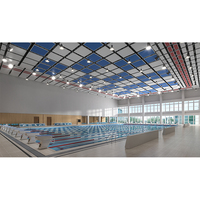 Solución Integral para Arenas Deportivas, Paneles Acústicos Modulares, Absorbentes de Sonido, Revestimiento de Paredes y Techos, Difusores, Paneles Acústicos Flexibles Personalizados