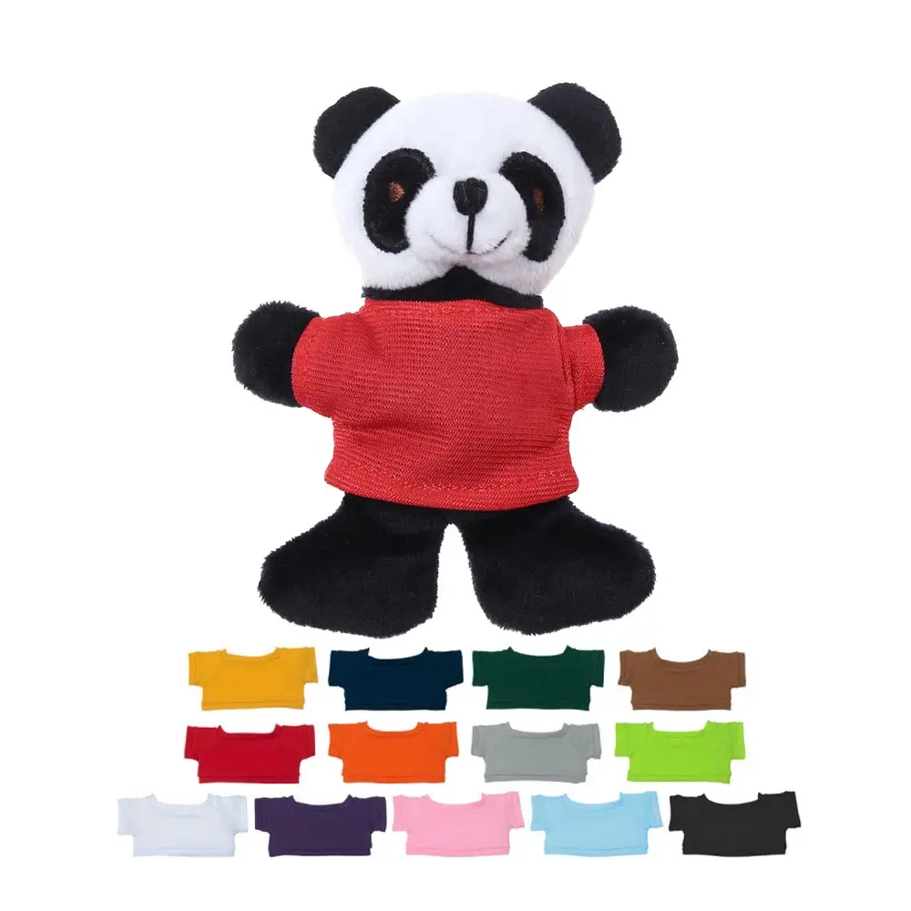 Custom Kids Mini Plush Animal Toy Fridge Magnet Wholesale Plush Panda Duck Fridge Magnet Toys