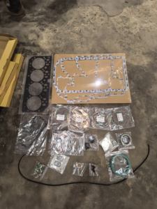 Kit de revisión original para juego de excavadora 4050 6068 6090 Kit de modificación importante 6068 John Engine 6090 Kit de pistón - Product Image 6