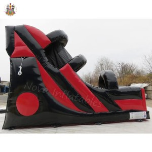 Nuevo, Gran Oferta, Casa <span class=keywords><strong>de</strong></span> Brinco Inflable Roja Grande para Exteriores, Tobogán, <span class=keywords><strong>Material</strong></span> <span class=keywords><strong>de</strong></span> PVC, Parque <span class=keywords><strong>de</strong></span> Aventuras para Niños, Uso Deportivo - Product Image 4