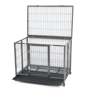 <span class=keywords><strong>Jaula</strong></span> Metálica Plegable de Alta Calidad <span class=keywords><strong>para</strong></span> Mascotas, <span class=keywords><strong>Jaula</strong></span> <span class=keywords><strong>para</strong></span> <span class=keywords><strong>Perros</strong></span> con Parte Superior Abierta, <span class=keywords><strong>Jaula</strong></span> Grande de Hierro <span class=keywords><strong>para</strong></span> <span class=keywords><strong>Perros</strong></span> - Product Image 6