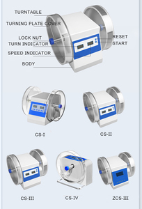 BEIFAN CS-4 LED-Display Tablet-Friabilitätstester 2 Zylinder 25 U/min Rotationsgeschwindigkeit 1 U/min Genauigkeit 220V 1 Jahr Garantie Laborgebrauch - Product Image 6