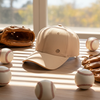 Gorra de béisbol con logotipo personalizado de alta calidad, Gorras deportivas originales coreanas, característica común de tela