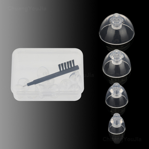 โดมซิลิโคนกันน้ำ Oticon MiniFit Eco-Friendly ขนาด 6/8/10/12 มม. สำหรับเครื่องช่วยฟัง  แบบ Bass Double Vent  ฝาครอบหูแบบ Universal สำหรับผู้มีปัญหาทางการได้ยิน - Product Image 5