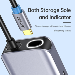 11-in-1 USB C HUB Multiport Adapter Docking Station cho HDMI <span class=keywords><strong>VGA</strong></span> Gigabit Ethernet <span class=keywords><strong>3</strong></span>.5 mét aux USB-A TF/SD Đầu đọc thẻ USB <span class=keywords><strong>3</strong></span>.0 - Product Image 3