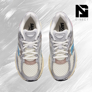 Saucony Wmns Progrid Omni 9 'white Multi' Zapatillas Deportivas Transpirables con Cordones para Mujer, Estilo Casual para Caminar - Product Image 3