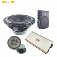 Amplificateurs de voiture OEM directs de haute qualité classe D 4 canaux puissance 4ohm RMS 100W amplificateur audio de voiture avec caractéristiques mono
