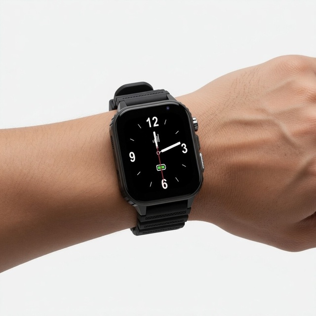 OEM Enterprise Safety Smart Watch with SDK SOS Call Fall Alert LBS BLE GPS Tracker 4G Smart Wrist Watch for Outdoor Lone Worker
