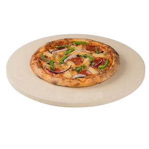 Casseroles et pierres à <span class=keywords><strong>pizza</strong></span> rondes pour barbecue en vente pour des croûtes parfaitement croustillantes - Product Image 4
