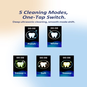 <span class=keywords><strong>Cepillo</strong></span> de <span class=keywords><strong>Dientes</strong></span> Eléctrico Sónico Portátil Inteligente con Pantalla LCD, Vibración y Limpieza Profunda, OEM ODM, Venta Caliente - Product Image 4