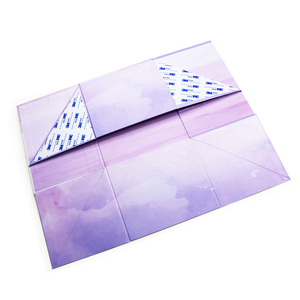 Foldable Box with Flip Cover and Adhesive Sticker Closure - Product Image 6