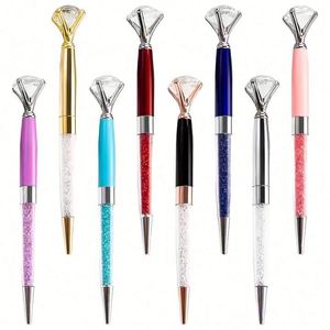Customizable Crystal Diamond - Ideal Student Gifts & Promotional Ballpoint <b>Pens</b> for Branding - Product Image 1