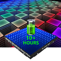 Pista de baile LED magnética para boda, iluminación de escenario, pista de baile 3D, suelo de baile Led para boda, fiesta, evento, Bar