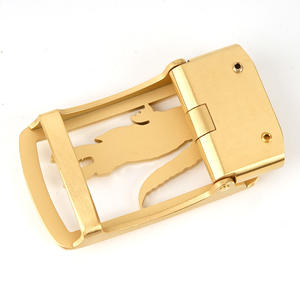 Usine personnaliser moule rapide en acier inoxydable dé<span class=keywords><strong>coupe</strong></span> Laser hommes <span class=keywords><strong>Alligator</strong></span> boucle de <span class=keywords><strong>ceinture</strong></span> fermoir cadeau d'affaires livraison directe bijoux - Product Image 3