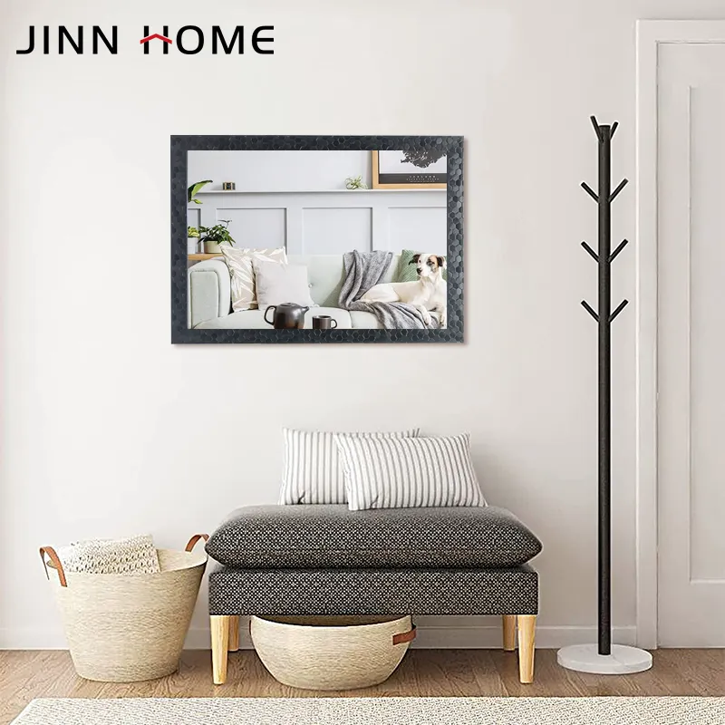 Jinnhome American espejo de pared hecho a medida decorado estilo europeo montado en la pared espejo colgante de lujo