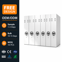 Gabinete de Almacenamiento Comercial Multifuncional de Metal Moderno para Colocar Sobre el Capó del Automóvil - Diseño Desmontable, Ecológico y Duradero para Uso en Centros Comerciales y Gimnasios