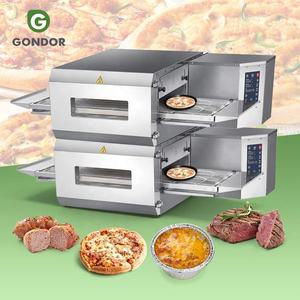 Four à pizza commercial compact à bande transporteuse, à gaz, taille 36 x 32 pouces, automatique avec une large bande - Product Image 1
