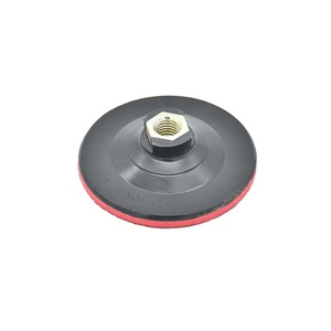 OUDU 100mm tondi lucidatura a diamante tamponi per lucidatura in plastica resistente e piastra di supporto per smerigliatrice angolare - Product Image 1