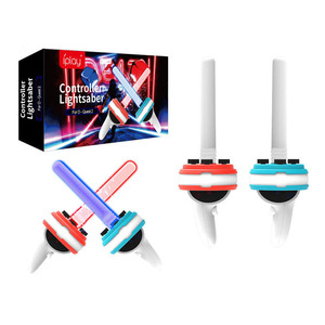 Accessoires de contrôleur de sabre laser L R Grip pour Oculus Quest2 pour <span class=keywords><strong>Beat</strong></span> <span class=keywords><strong>Saber</strong></span> VR Game pour Oculus Quest2 Game Stick - Product Image 1