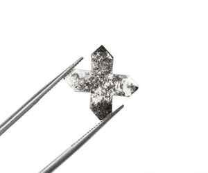 Anillo con Colgante de Diamante en Forma de X de 1.62 CT, 9.9x9.0mm, Cultivado en Laboratorio, Certificado IGI - Product Image 4