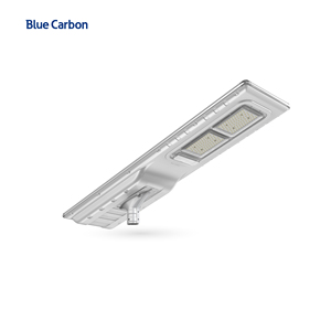 โคมไฟถนนโซลาร์เซลล์กลางแจ้งกันน้ำ Blue Carbon IP66 50W 100W 120W 200W 300W แบบรวมทุกอย่างไว้ในหนึ่งเดียว BCT-OL - Product Image 1