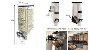 Dispenser Makanan Kering Komersial 2026 Dispenser Gravitasi Dispenser Biji-bijian untuk Persediaan Gudang & Supermarket - Product Image 6