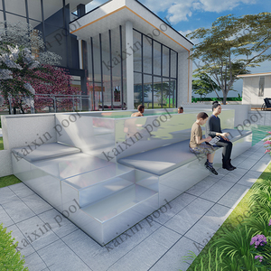 Casa Familiar pequeño tamaño <span class=keywords><strong>3M</strong></span> listo agua nadar spa <span class=keywords><strong>piscina</strong></span> conjunto <span class=keywords><strong>piscina</strong></span> fibra de vidrio <span class=keywords><strong>rectangular</strong></span> <span class=keywords><strong>piscina</strong></span> con tumbona - Product Image 1