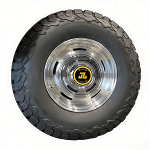 JZ Nuovo Cerchio Forgiato <span class=keywords><strong>Offroad</strong></span> 5x150 6x139.7mm per Auto Passeggeri, Compatibile con J90 J120 J150 LC70 LC80 LC90 LC100 - Product Image 3