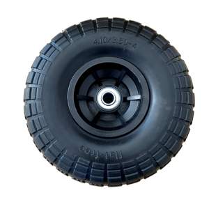 Roue en caoutchouc pour chariot à roues / Roue en mousse PU / Roue en mousse de polyuréthane / Roue de <span class=keywords><strong>tondeuse</strong></span> à gazon / Roue de chariot à outils / Outils logistiques d'entrepôt - Product Image 3