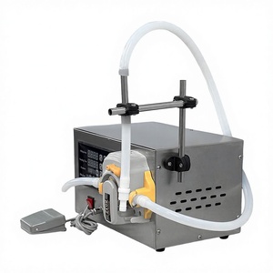 <b>Small</b> Peristaltic <b>Pump</b> Liquid Filling Machine 3L High Flow Alcohol Solvent Pigment Chemical Essential Oil Perfume Dispenser - Product Image 1
