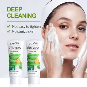 Saoer – nettoyant pour le visage, vente en gros, marque privée, rétrécissement des pores, hydratant, huile de contrôle, nettoyant pour le visage