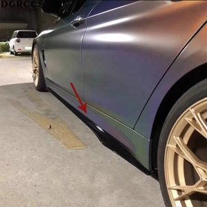 For 3 Series F30 F35 2012-2018 OMS Style Side Skirt True Carbon Fiber Side Skirt Side wings - Product Image 4