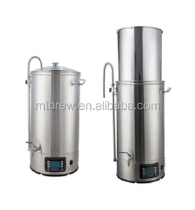 40L 50L 60L All-In-One Micro Brewhouse สำหรับระบบการต้มเบียร์ที่บ้าน