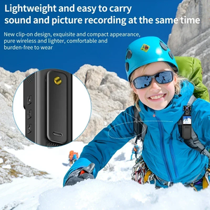 Cámara de Acción Deportiva M12 con Visión Nocturna, 4K HD, Portátil, de Bolsillo, 180° °   Mini Cámara Portátil Giratoria - Product Image 5