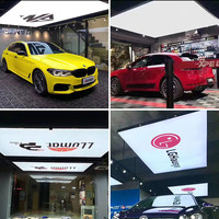 Lampe de travail LED personnalisée en aluminium étanche IP54 à haute luminosité avec film souple, angle de faisceau 360°, intensité réglable pour garage et bureau, idéale pour le detailing automobile
