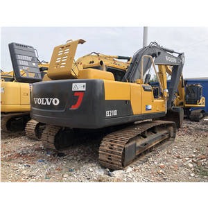 Excavadora de cadenas original de 21 toneladas, modelo EC210, edición original, usada, de la marca Volvo, muy vendida. - Product Image 2