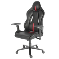 Chaise de bureau ergonomique moderne à dossier haut, accoudoirs 3D réglables, inclinable à 165°, chaise de gaming KD en métal pour la maison et le bureau