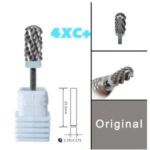 Super Cut Barrel <b>Nail</b> Drill Bits 3/32" Sharp Tungsten Carbide Burr Milling Cutter for Manicure Salon <b>Nails</b> Accessories - Product Image 3
