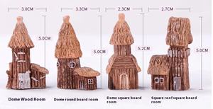 Casa nueva, adorno pequeño, registro Pastoral, hierba peluda, casa <span class=keywords><strong>Retro</strong></span>, Castillo de madera, decoración de fondo, artesanías creativas para el hogar - Product Image 6