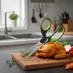 Ergonomico 22cm multiuso forbici da cucina cibo taglio cesoie in scatola di 192 - Product Image 3