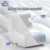 Ensemble de Mobilier Personnalisé pour Événements Extérieurs : Fauteuil Gonflable de Plage, Canapé, Chaise Longue Scellée à l'Air, Douce